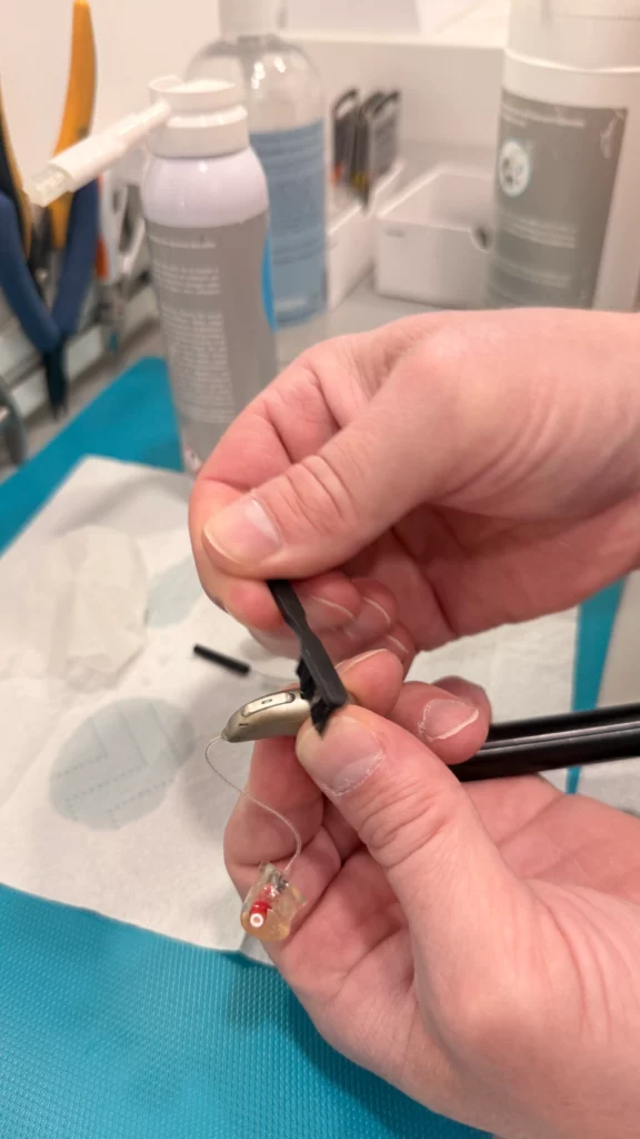 Nettoyer avec la brosse